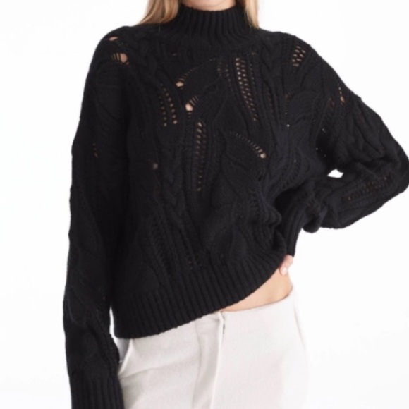 Nakedcashmere Sylvia Mock turtleneck excellent - Picture 1 of 9